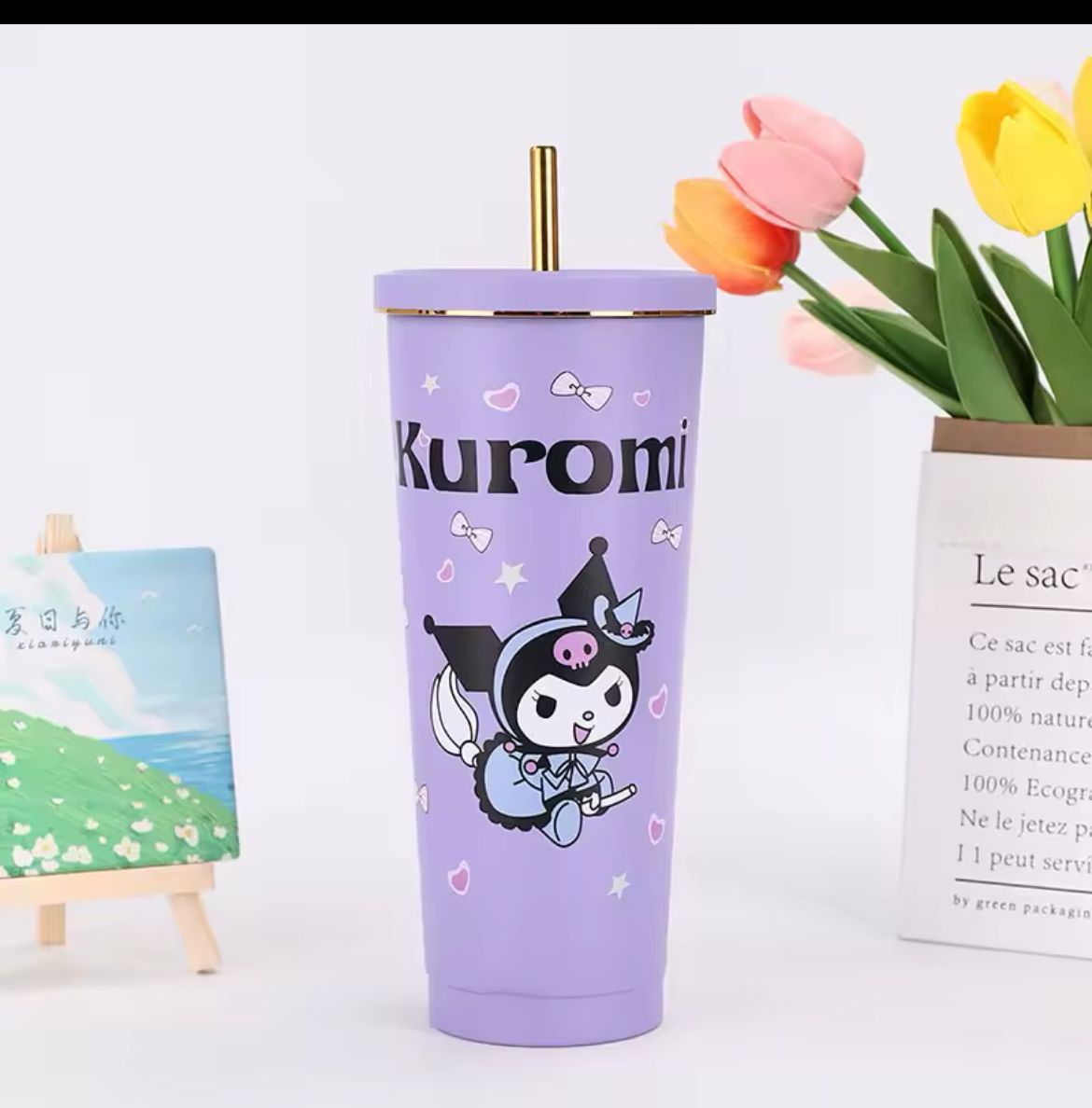 Miniatura 4 de Taza Termo kawaii Hello Kitty 1000ML ani